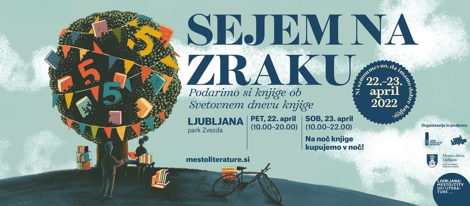 Sejem na zraku: Knjižni sejem ob svetovnem dnevu knjige