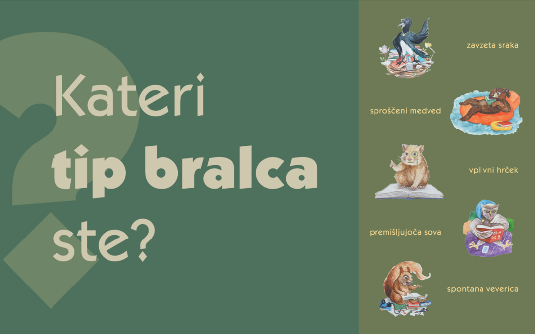 Kviz Kateri tip bralca ste?