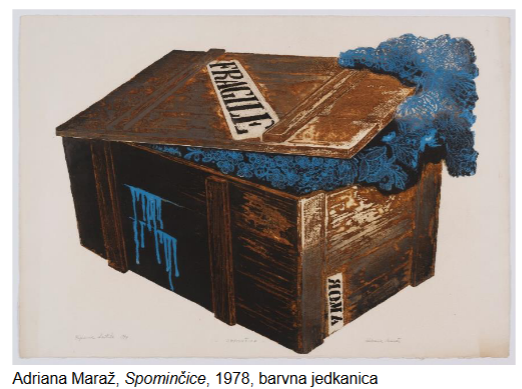 Kaj je brala Adriana Maraž?