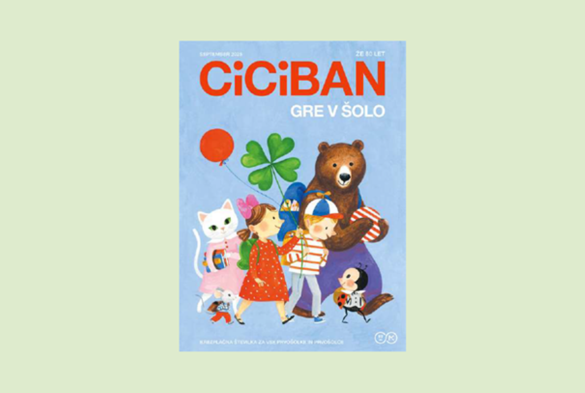 naslovnica revije Ciciban september 2025