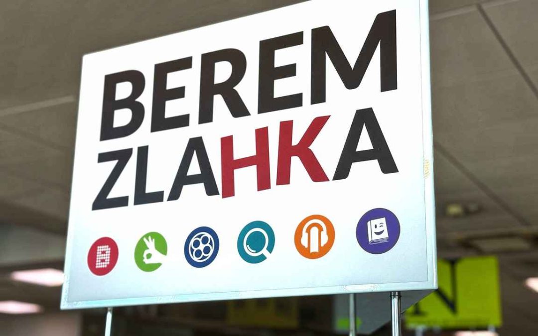 Mestna knjižnica Kranj bogatejša za zbirko Berem zlahka